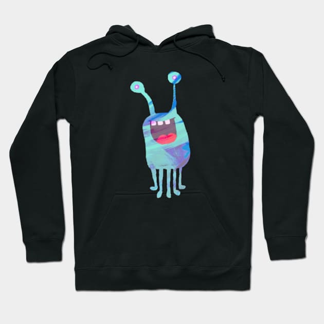 Funny alien Hoodie by Titou design